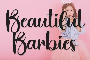 Beautiful Barbies Script font