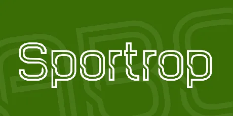 Sportrop font