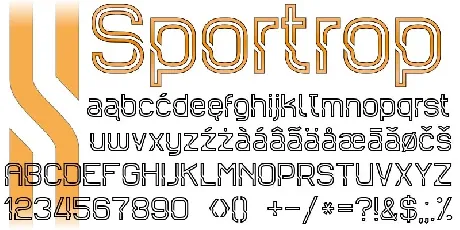 Sportrop font