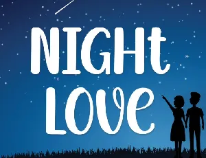 Night Love font