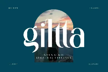 Giltta font