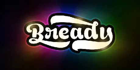 Bready Demo font