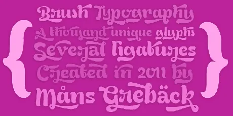 Bready Demo font