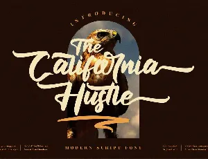 The California Hustle font