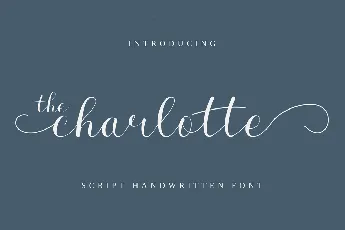 The Charlotte font