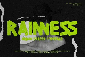 RAINNESS font