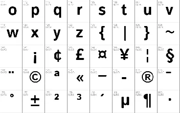 Istok font