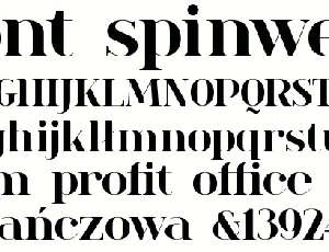 spinwerad font