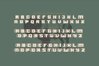 Black Bison Display font