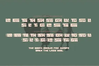 Black Bison Display font