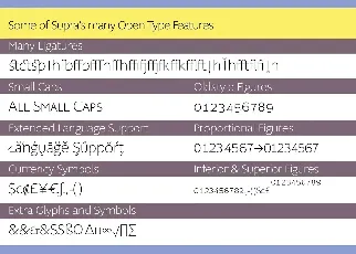 Supra Family font