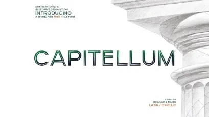 Capitellium font