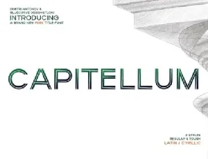 Capitellium font