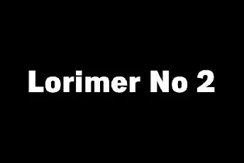 Lorimer No 2 Family font