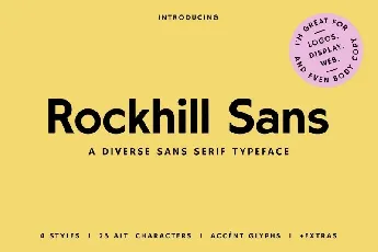 Rockhill Sans Serif font