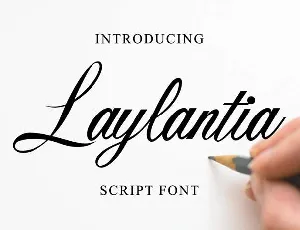 Laylantia font