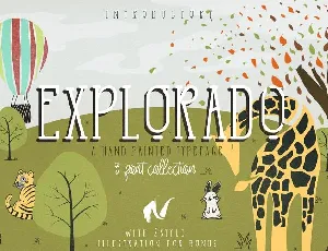 Explorado Family Free font