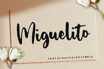 Miguelito font