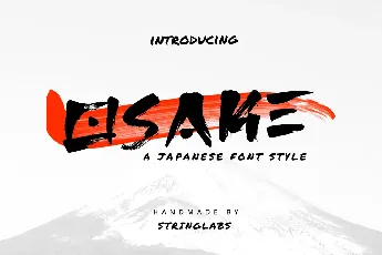 Osake font