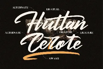 Huttan Cerote font