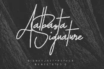 Aalbasta font