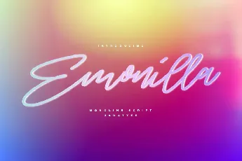 Emonilla font