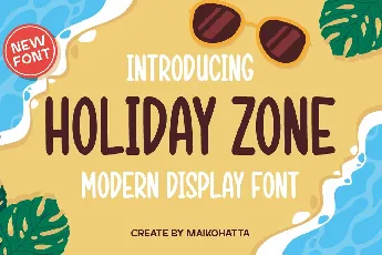 HOLIDAY ZONE font