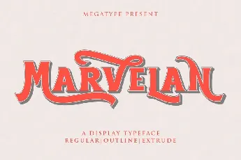 Marvelan font