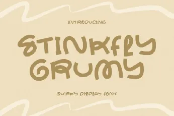 Stinkfly Grumy font