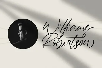 Barnett Signature font