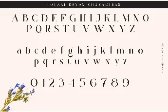 Roland Bryon font