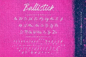 Ballistick font