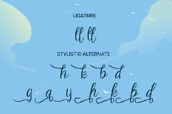 Beach Umbrella font