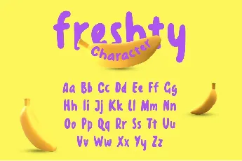 New Freshty - Demo font