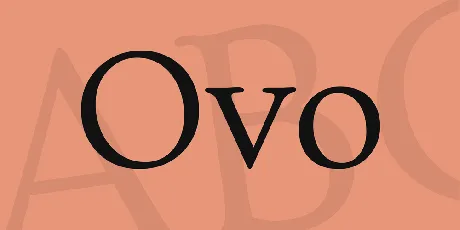 Ovo font