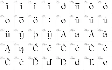 kawoszeh font