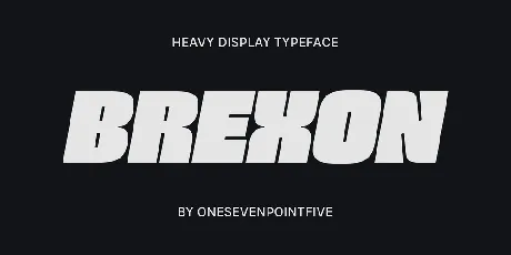 Brexon font