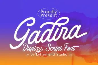 Gadira font