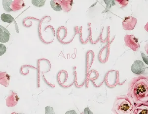 Geriy and Reika font