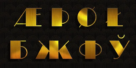 Goldroom font