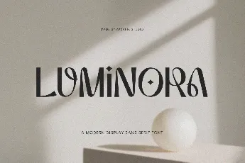 Luminora font