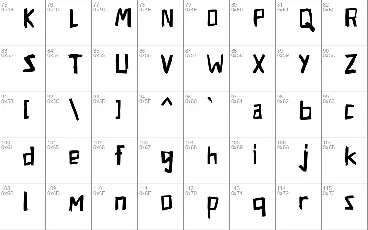 Hongebonge - Demo font