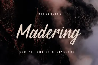 Madering font