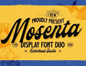 Mosenta font