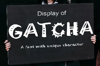 Gatcha Word font