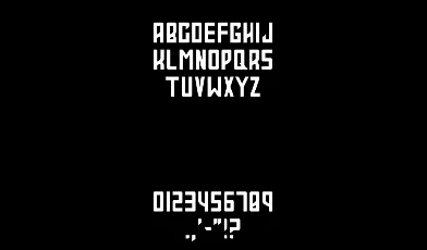 Pulsar Free font