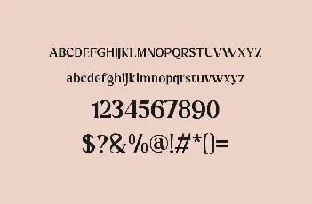 Blankcho font