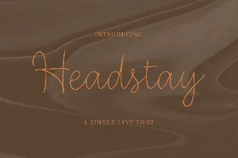 Headstay font