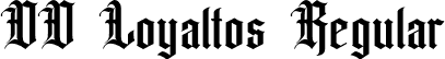 DD Loyaltos Regular font | Loyaltos.otf