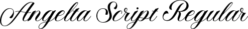 Angelta Script Regular font | Angelta Script.ttf